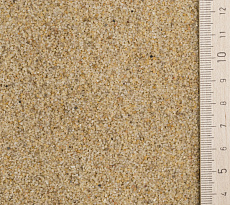 Песок кварцевый  желтый оттертый (0,63-1,0 мм) б/б (1т)