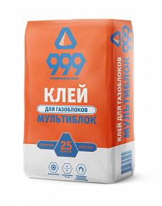 999 Мультиблок монтаж-клеевая смесь (25 кг) Европоддон
