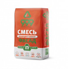 999 Фасад монтаж-клеевая смесь (25 кг) с ПМД